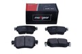 MAXGEAR BREMSBELÄGE SATZ HINTERACHSE PASSEND FÜR AUDI A1 Q3 SEAT ALHAMBRA SKODA