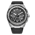 Citizen Herrenuhr Promaster Funkuhr Solar Saphirglas Leder 20BAR JY8149-05E