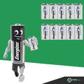 10 x Energizer Ultimate Lithium 9V Block E-Block 6FR22 Batterie - Rauchmelder