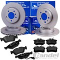 ATE BREMSSCHEIBEN+ CERAMIC BELÄGE VORNE+HINTEN für VW GOLF 5 6 AUDI A3 YETI LEON
