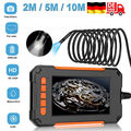 Endoskop mit 4.3'' LCD 1080P HD Inspektionkamera IP67 8mm Rohrkamera Endoscope