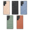 Hülle für Samsung M15 M33 M55 M56 M14 M13 Carbon Fiber Handy Schutz Case Cover