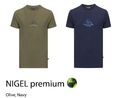 Life Line Nigel Outdoor Herren Anti-Mosquito UPF 50+ T-Shirt oliv/navy Gr. S-XXL