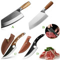Küchenmesser Kochmesser Profi Chefmesser Japanisches Edelstahl Hackmesser Scharf