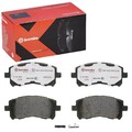 BREMBO BREMSBELÄGE BREMSKLÖTZE SATZ HINTEN VORNE passend für MITSUBISHI GRANDIS 