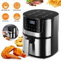 Heißluftfritteuse XXL Air fryer Backofen Fritteusen Heißluft Friteuse 2400W 7L