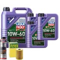 Motoröl 10W60 LIQUI MOLY Synthoil Race Tech Gt1 8L +MANN Ölfilter +Spülung