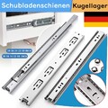 2 x Schwerlastauszug Schwerlastschienen Schublade Schubkasten Teleskopschiene DE