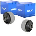 2X SKF QUERLENKERLAGER BUCHSE HINTEN UNTEN VORDERACHSE passend für HYUNDAI ACCEN