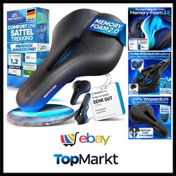 Fahrradsattel - Das  - mit Memory-Foam 2.0 I maximaler Fahrkomfort I ergonomi...