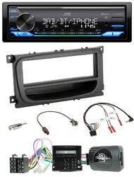 JVC Bluetooth DAB USB Lenkrad Autoradio für Ford C-Max Focus Can 07-10 Galaxy Ab