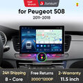 NEW 11.5''Carplay Android 13 Autoradio Für Peugeot 508 2011-2018 GPS Navi 4+64GB