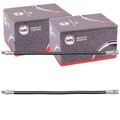 2X A.B.S. BREMSSCHLAUCH HINTEN LINKS RECHTS AUßEN passend für AUDI 100 200