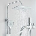 Edelstahl Duschsystem Regendusche Duschset Handbrause Duscharmatur Dusche Kopf