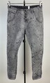 MAC Jeans (36 30) 38-40 Stretch Jeanshose Laxy Denim grau schwarz gepunktet 9A5