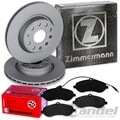 ZIMMERMANN BREMSSCHEIBEN + BELÄGE VORNE passend für PEUGEOT EXPERT CITROEN JUMPY