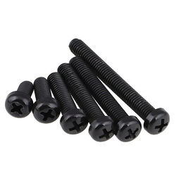 M2 M2.5 M3 M4 Nylon Kunststoff Linsenkopfschraube Kunststoffschrauben PA66