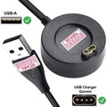 USB A Ladekabel Für Garmin Fenix 7 / 7S / 7X Pro / 7X Solar Edition Round Charge