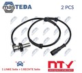HCA-LR-012 ABS SENSOR DREHZAHLFÜHLER HINTEN NTY 2PCS NEU OE QUALITÄT