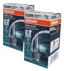 D2R OSRAM COOL BLUE INTENSE Next Gen. 6000K Xenon Brenner PK32d-3 66250CBN 2st.