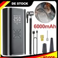 Elektrische Luftpumpe 6000mAh Akku Auto Fahrrad Inflate Tragbare Luftkompressor