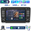 Carplay Android Autoradio GPS Nav WIFI BT 64G Für Skoda Octavia Yeti Superb +KAM