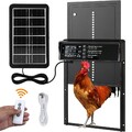 Hühnerklappe Lichtsensor Solar Hühnertür Automatisch Hühnerstalltür Anti-Pinch