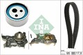 Schaeffler INA Wasserpumpe + Zahnriemensatz Zahnriemen-Set 530 0018 32