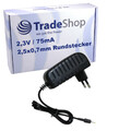 Netzteil Ladegerät Ladekabel 145cm 2,3V 75mA für Braun Haarschneider Barttrimmer