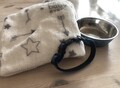 Welpen Starter Set Kuscheldecke, Napf und Halsband