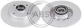A.B.S. Bremsscheibe hinten für CITROËN PEUGEOT