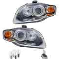 Xenon Scheinwerfer Set Gelb D1S/P21W für Audi A4 8EC B7 8ED inkl. Osram Lampen