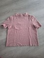 Zara Trafaluc T-Shirt, rose Gr. (S) mit Stehkragen