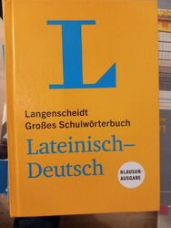 Top Zustand Langenscheidt, Großes Schulwörterbuch, Lateinisch-Deutsch, gebunden