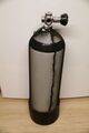 Pressluftflasche Stahl 10 Liter mit Netz & Standfuss