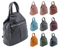 Damen Tasche Schultertasche Rucksack Shopper Citybag Leder Optik 628