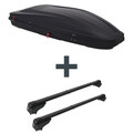 Dachbox G3 Spark 480 + Dachträger G3 Clop infinity für VW Up Typ 121 / BL1 NEU