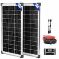 200W Solarpanel 12V Monokristallines Solarpanel-Kit Solarmodul 40 A Laderegler