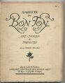 Gazette du Bon Ton - Erstausgabe 1912 mit 7 kolorierten Lithographien