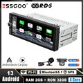 1 DIN 2+32G Autoradio Android 13 Carplay GPS Navi RDS Bluetooth WIFI USB KAM MIK