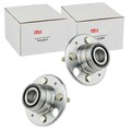 2X NTY RADLAGER-SATZ HINTEN BEIDSEITIG PASSEND FÜR HONDA ACCORD CIVIC CRX MG MG