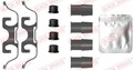 QUICK BRAKE 109-0085 Zubehörsatz, Scheibenbremsbelag für AUDI,MERCEDES-BENZ