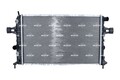 NRF Motorkühler Wasserkühler EASY FIT 58178 für OPEL CC ASTRA F70 T98 Aluminium