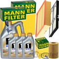 MANN INSPEKTIONSPAKET+8L MOBIL 0W-40 MOTORÖL passend für MERCEDES VITO W638 CDI