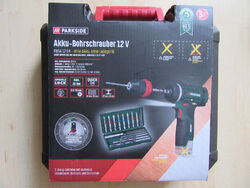 PARKSIDE  Akku-Bohrschrauber PBSA 12 E4 Ohne Akku ohne Ladegerät Neu OVP 