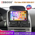 6+128G Für Volvo XC60 2011-2013 Carplay Android 14 Autoradio Navi GPS Navi BT 4G