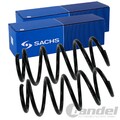 2x SACHS FAHRWERKSFEDER VORDERACHSE passend für AUDI A3 (8P1) SPORTBACK (8PA)