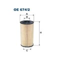1x Ölfilter FILTRON OE 674/2 passend für HYUNDAI KIA