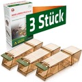 Mausefalle Lebend 3x Gardigo® Lebendfalle Köderfalle Garten Haus Köderstation