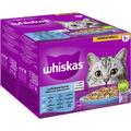 Whiskas Multipack 1+ Fisch Auswahl in Gelee | 48x 85g